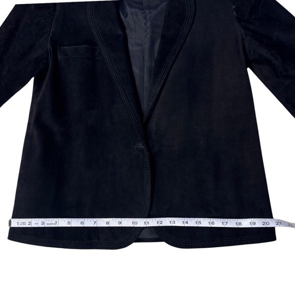 Rare Vintage Bart by Sibylle Lyn Black Suede Jacket – M/L – Made in Canada - Picture 14 of 15